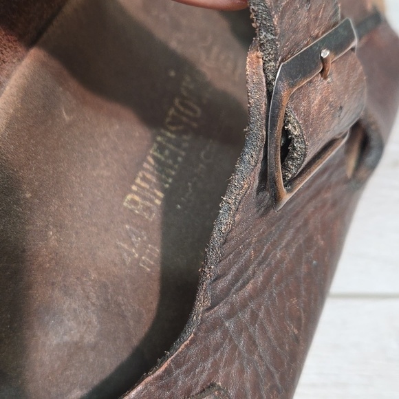Birkenstock Mens Milano Leather Sandals Flats shoes sz 44/11 Regular main image 11